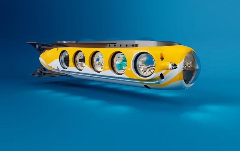 Under Water Cruise ship