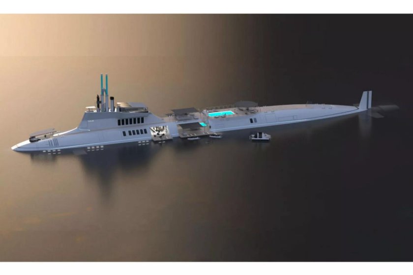 Яхта-субмарина Migaloo