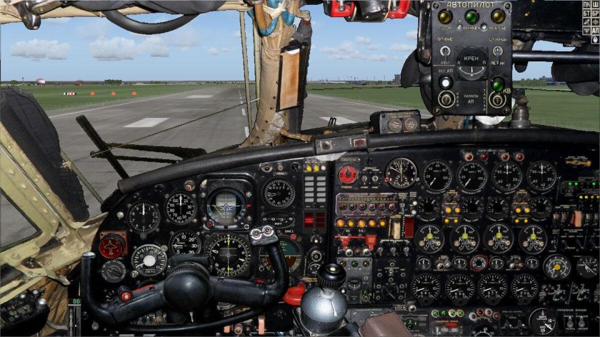 АН 12 кабина