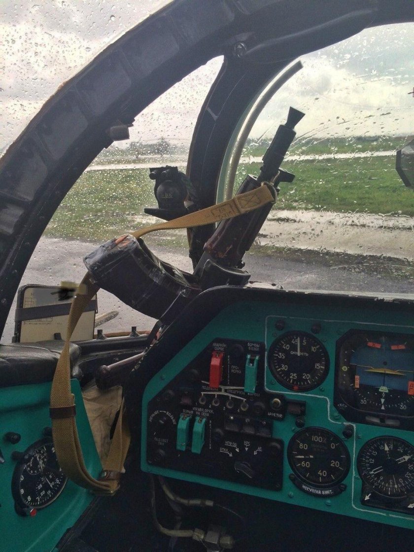 Ка-52 кабина