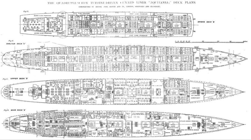 Чертежи Титаника 2
