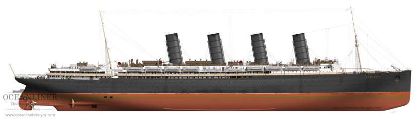 RMS Lusitania 1915