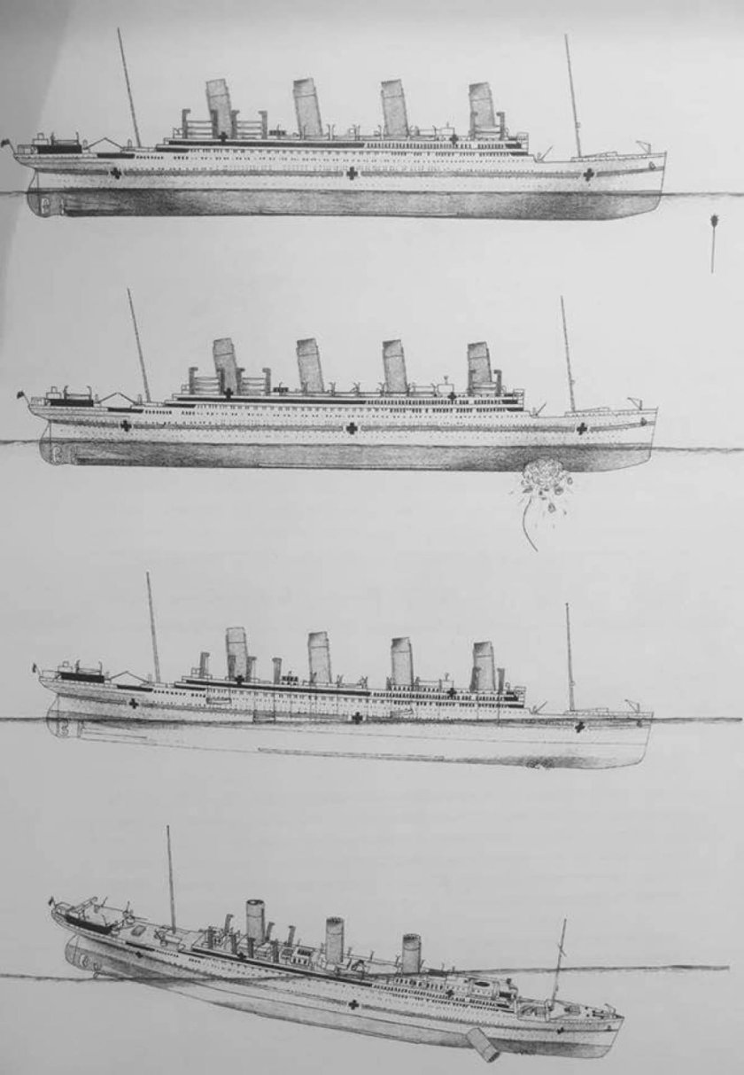 Олимпик Титаник Британик Лузитания