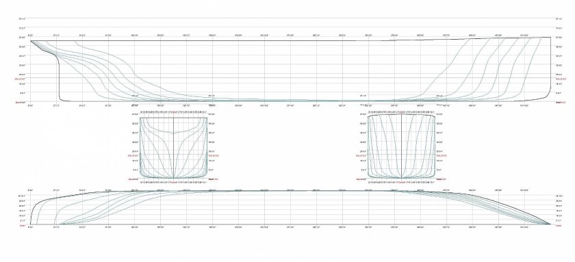 Титаник чертежи корабля