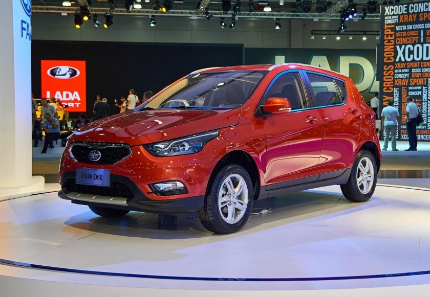 Китайский паркетник FAW