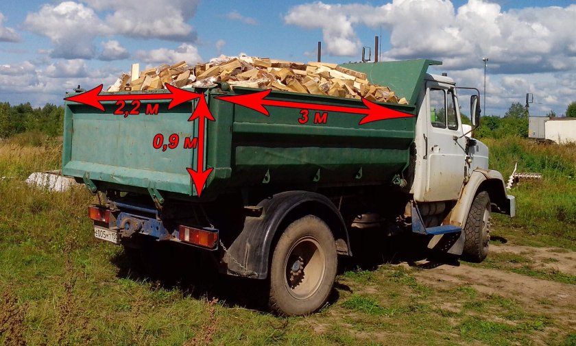 ЗИЛ С дровами