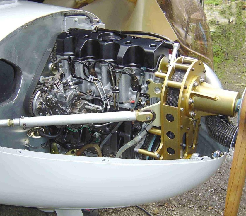 Мотор самолета