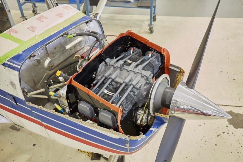 Cessna 172 мотор
