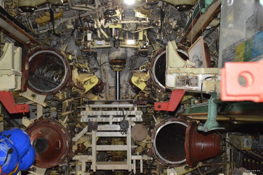 Б-307 подводная лодка внутри