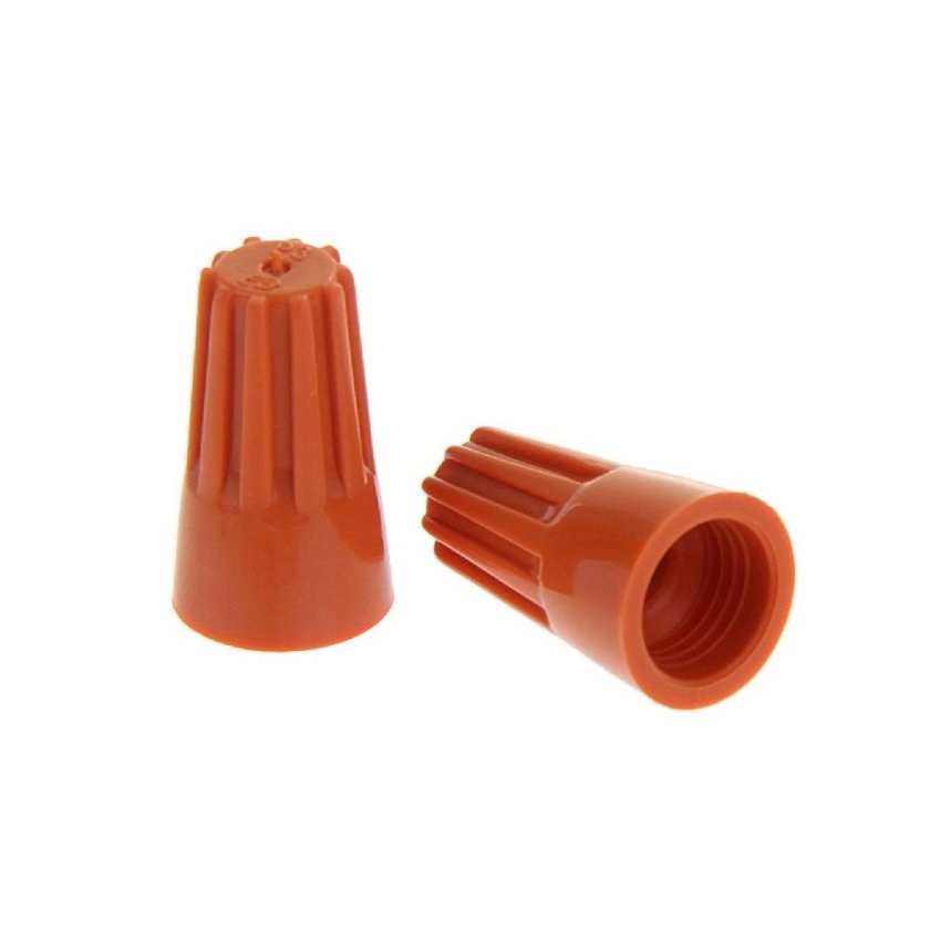 Соединительный изолирующий зажим СИЗ-3 5,5 мм2 оранжевый TDM