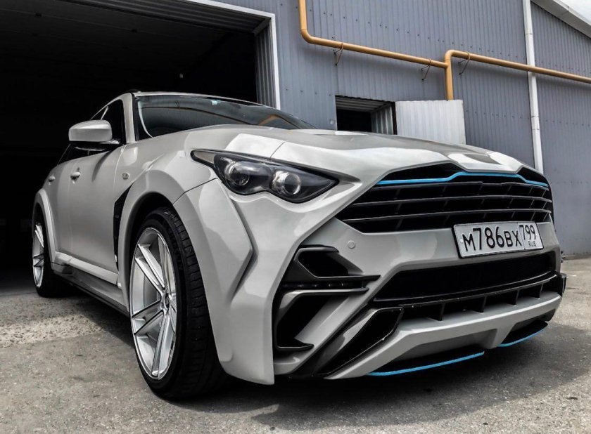 Infiniti fx37 обвес Draco