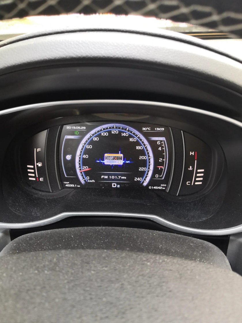 Джили атлас спидометр 240 км