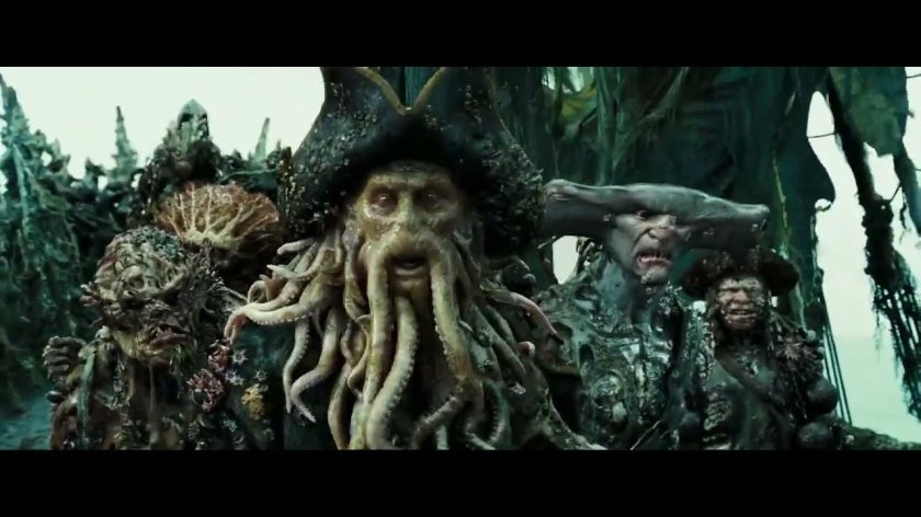 Дейви Джонс пираты Карибского моря