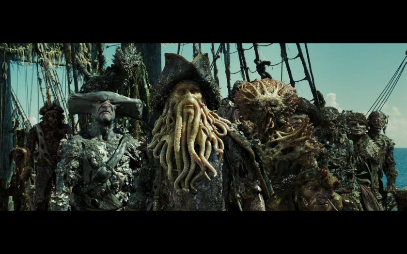 Команда Дэви Джонса пираты Карибского моря