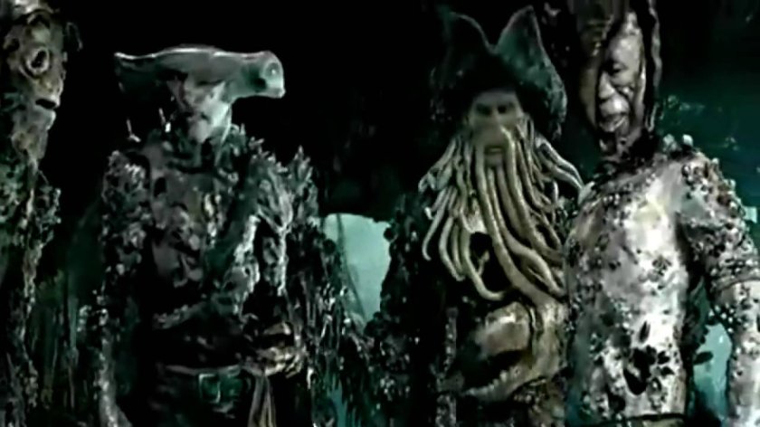 Команда Дэви Джонса пираты Карибского моря