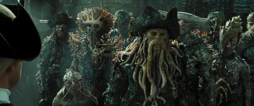 Команда Дэви Джонса пираты