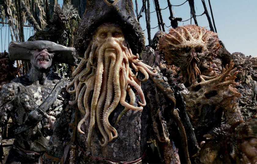 Дейви Джонс пираты Карибского моря