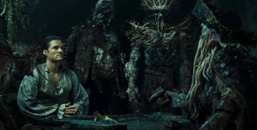 Дейви Джонс пираты Карибского моря