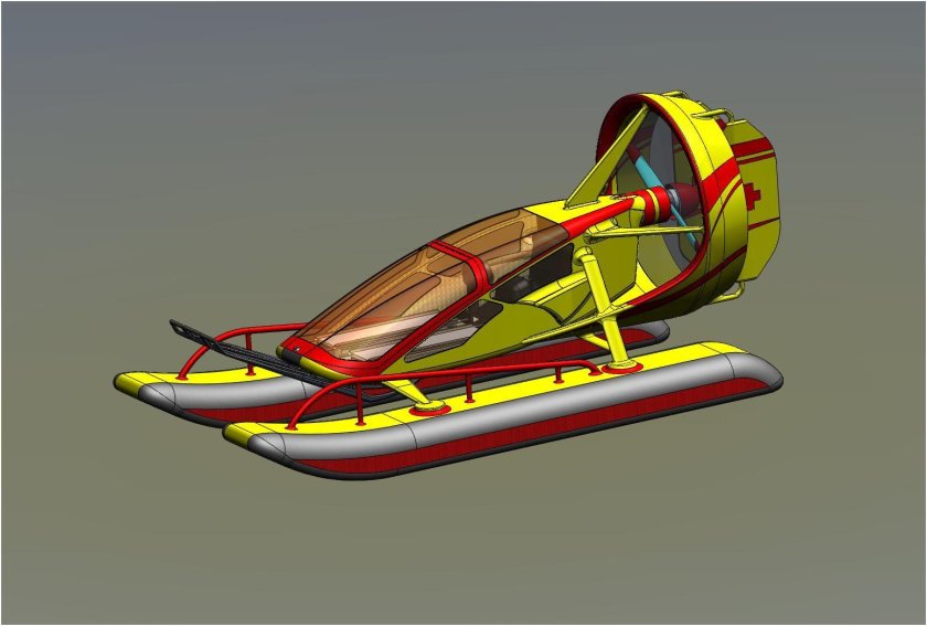 Аэроглиссер катамаран