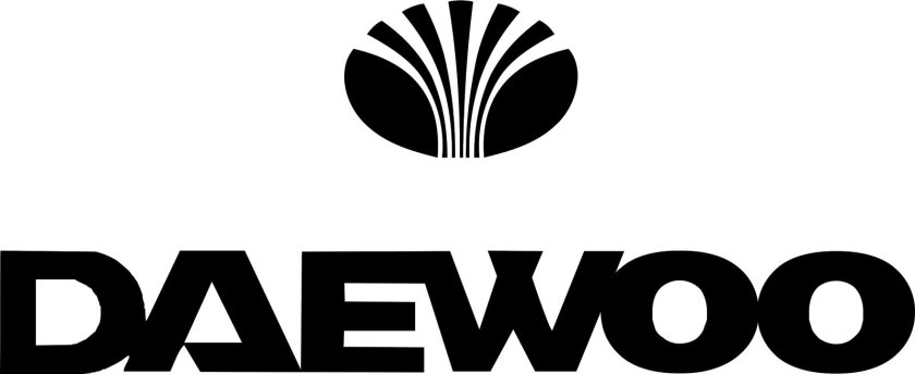 Daewoo надпись