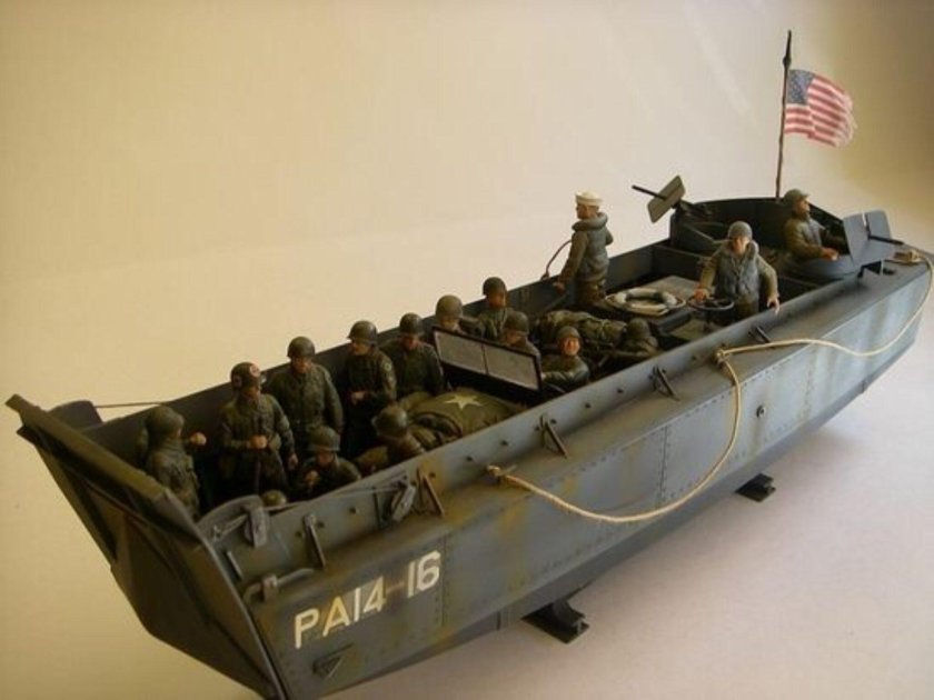 LCVP десантный катер вторая мировая война