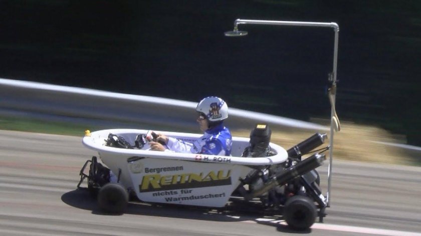 Гонки в ванной