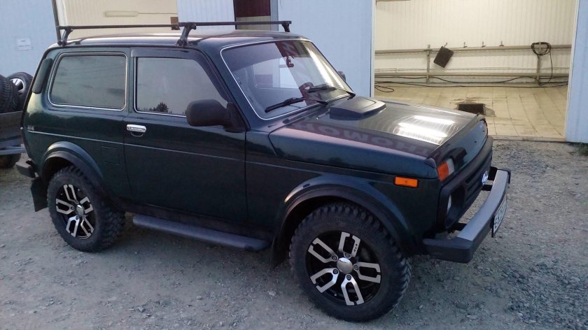 Диски Хафпайп Нива r16