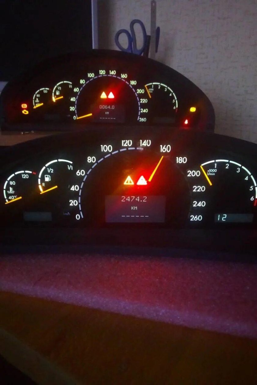 Панель приборов w220 AMG