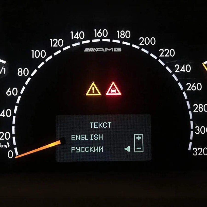 Панель приборов w220 AMG
