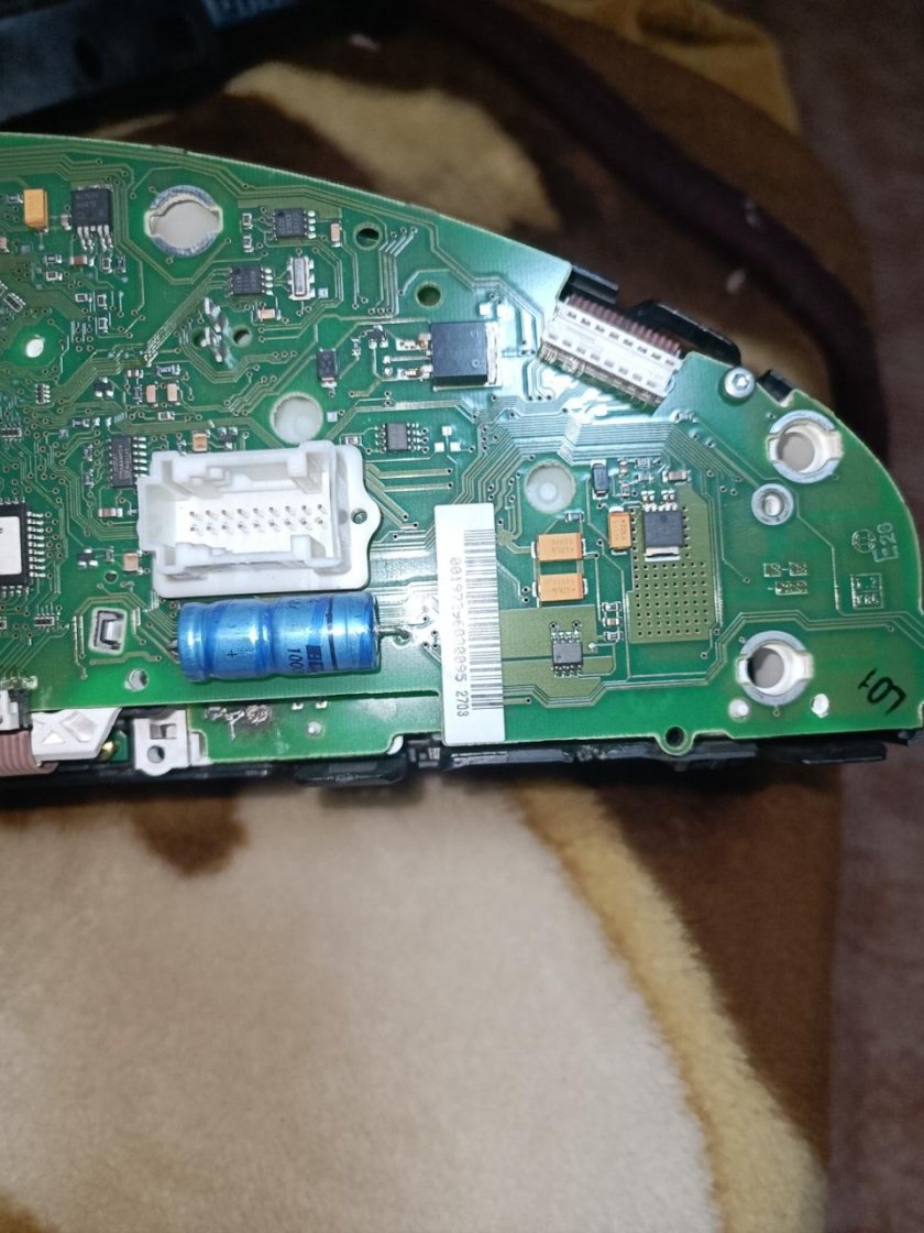 Плата инвертора приборки w220