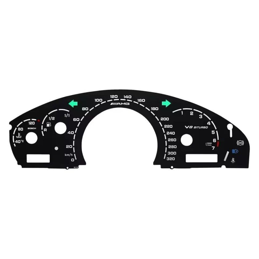 Шкалы приборов w124 AMG