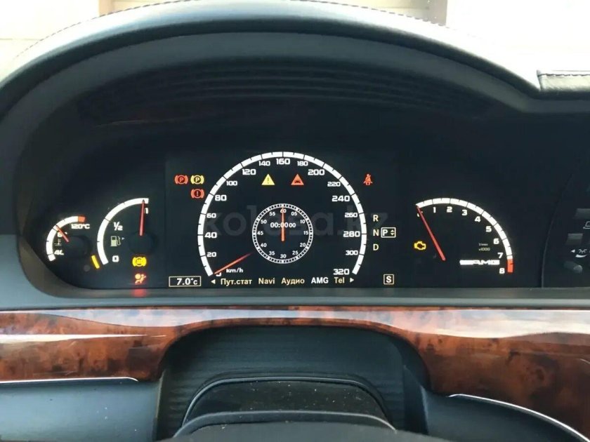 Приборка AMG w221