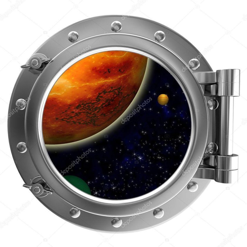 Космический иллюминатор