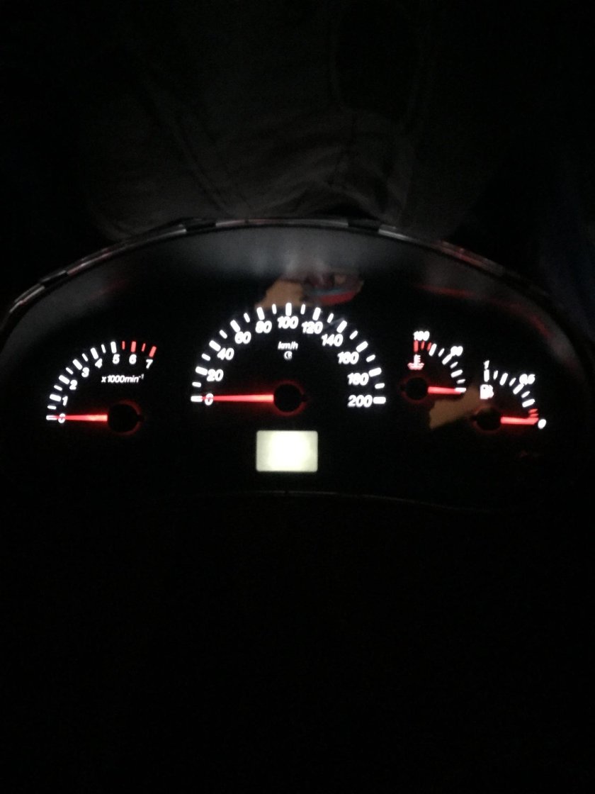 Пересвет приборной панели ВАЗ 2112