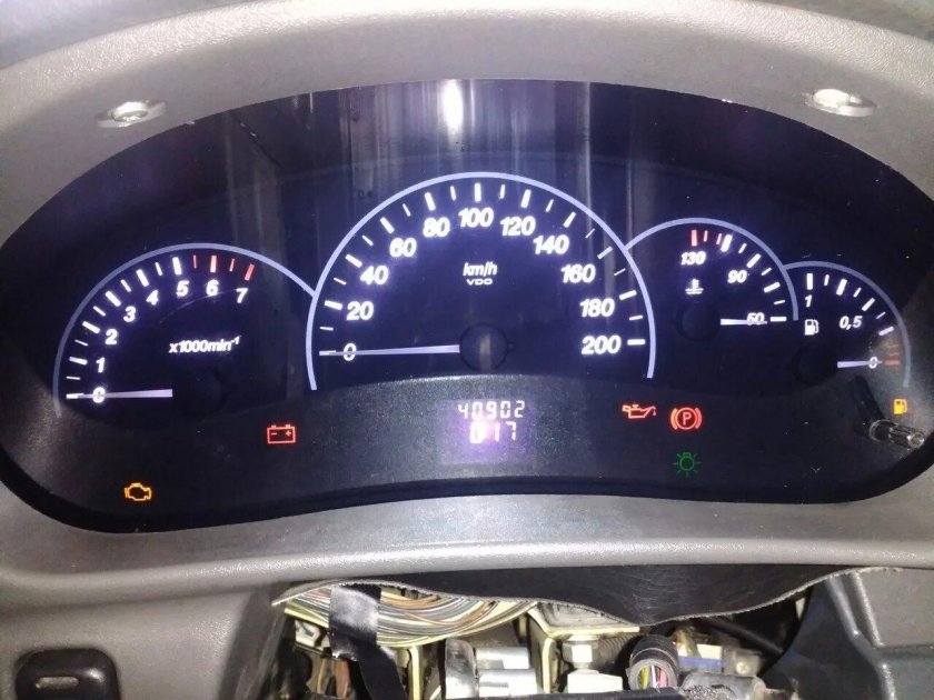 Приборка ВАЗ 2112 евро