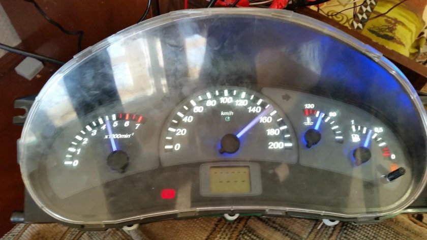 Приборная панель ВАЗ 2112 евро