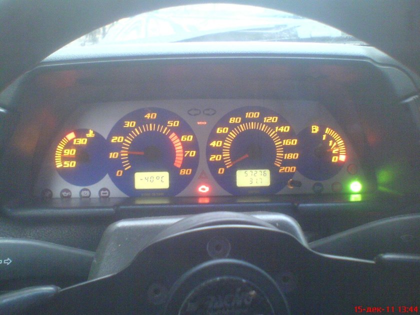 Приборная панель Лада 2112