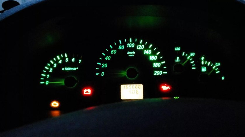 Лампочки в панель приборов ВАЗ 2112