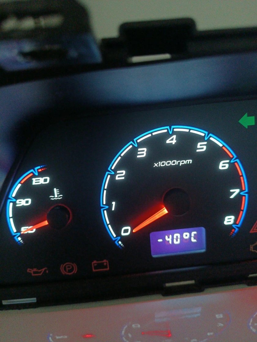 Приборка вдо 2110