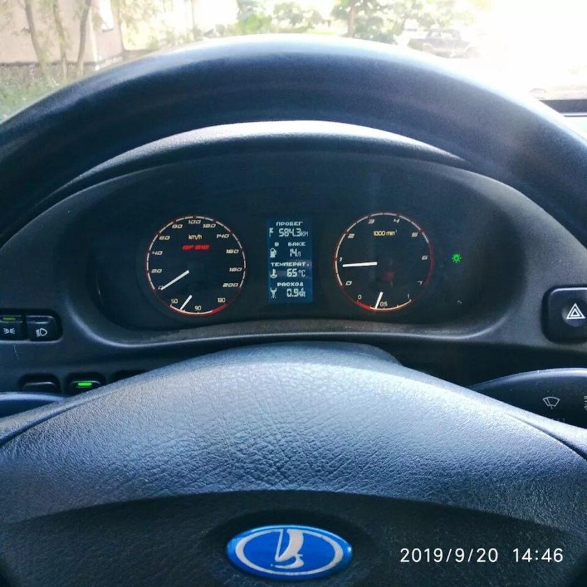 Gamma приборная панель 2112