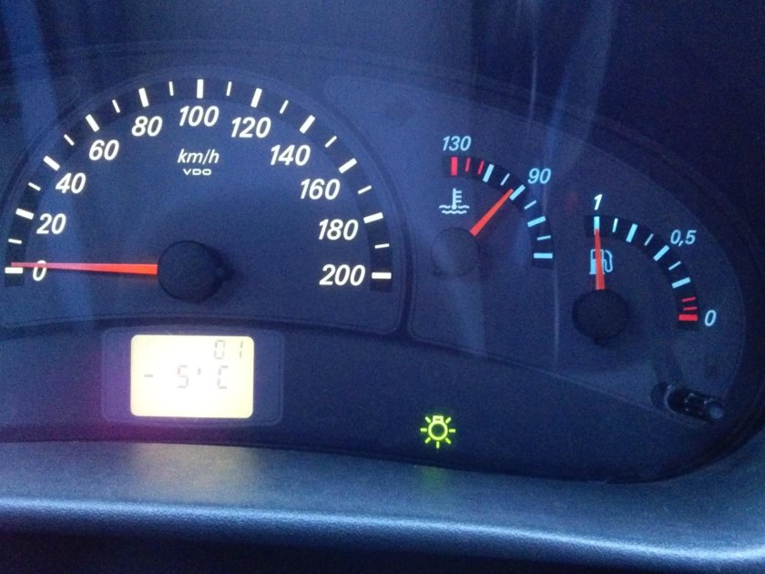 Приборная панель Лада 2112