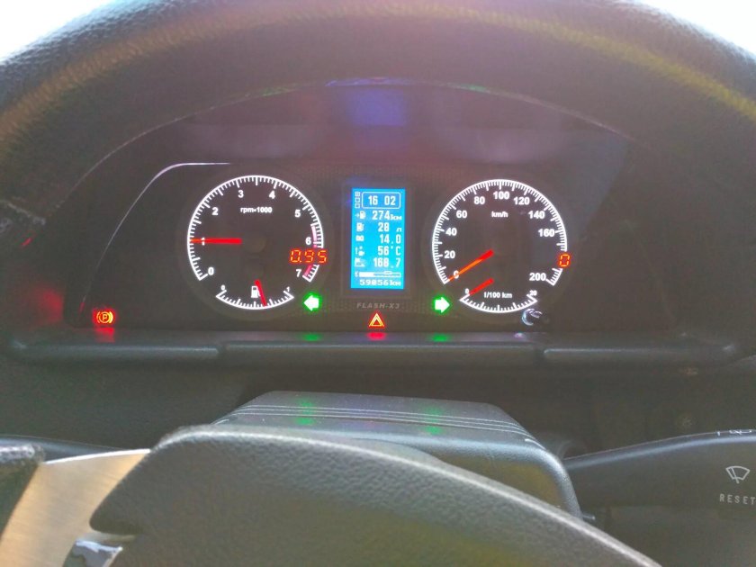 Панель приборов двенашки