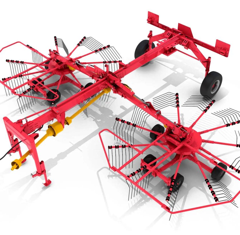 Грабли роторные Kolibri Duo 810