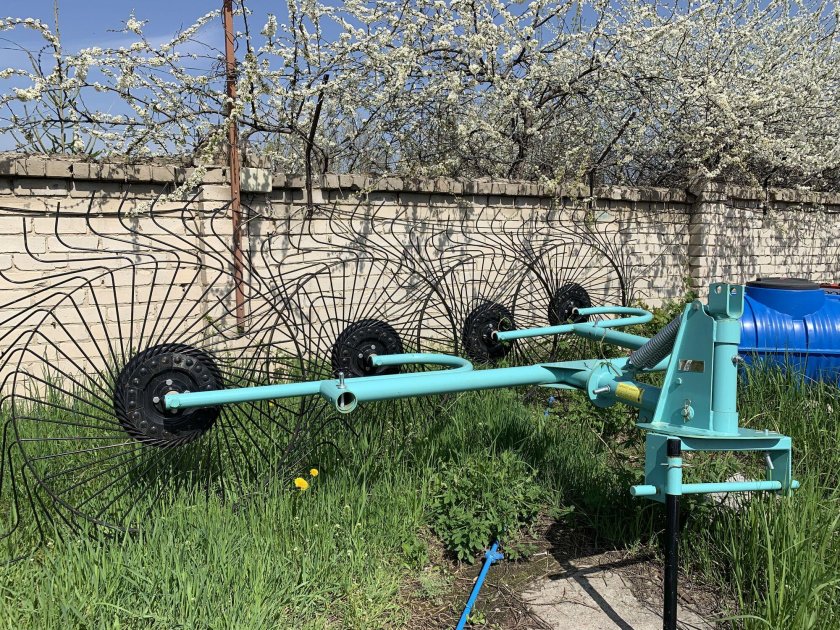 Грабли ворошилки кормилец 5 колес