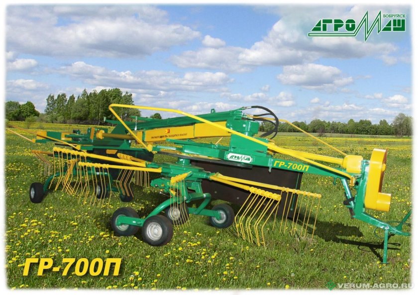 Грабли ГВР-630 Бобруйскагромаш
