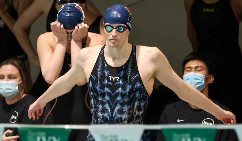 Лия Томас плавание