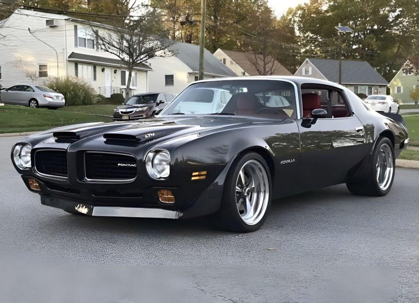 Pontiac Firebird 1970 with Supercharger.