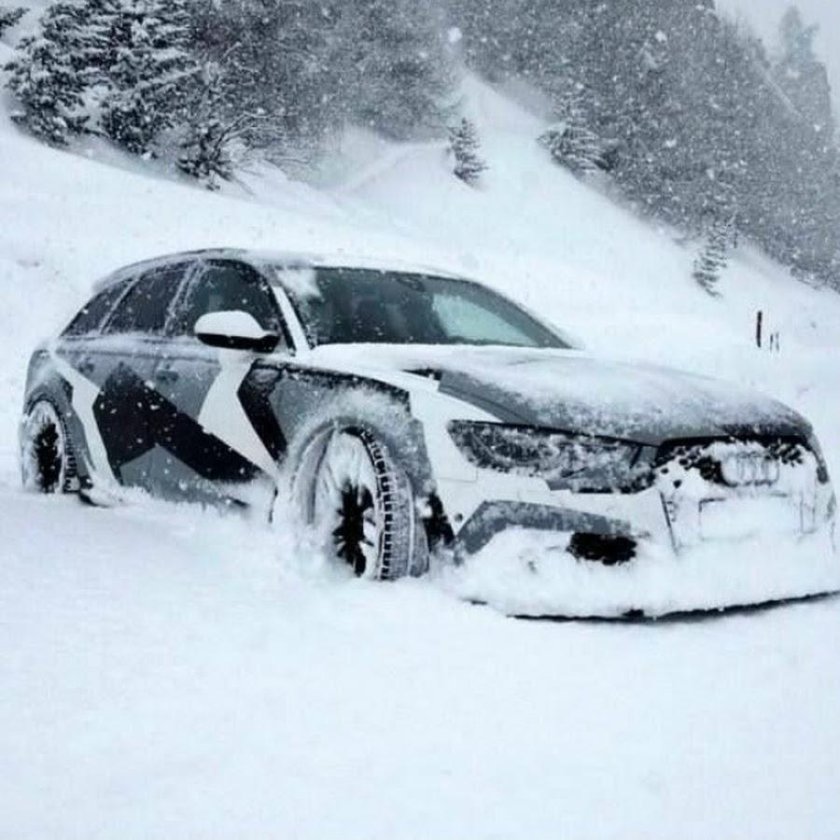 Audi rs6 Winter