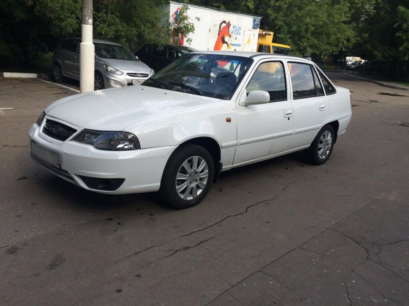 Дэу Нексия н150 белая
