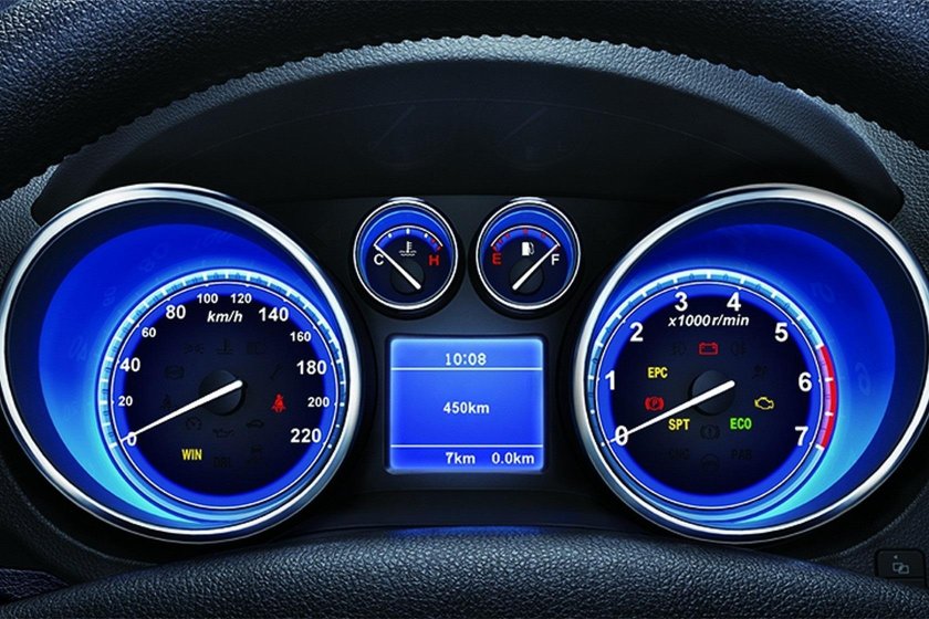 Чери приборная приборная панель